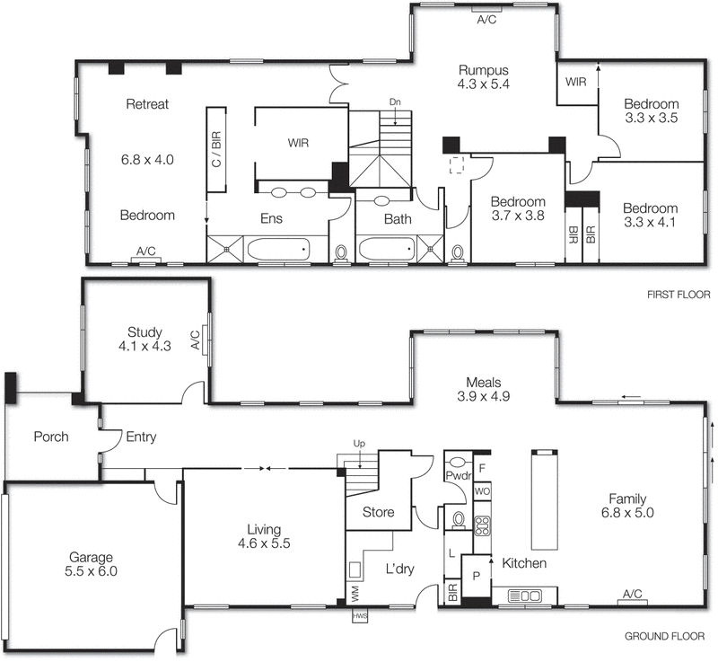 77 Raynes Park Road, Hampton VIC 3188 - Floorplan