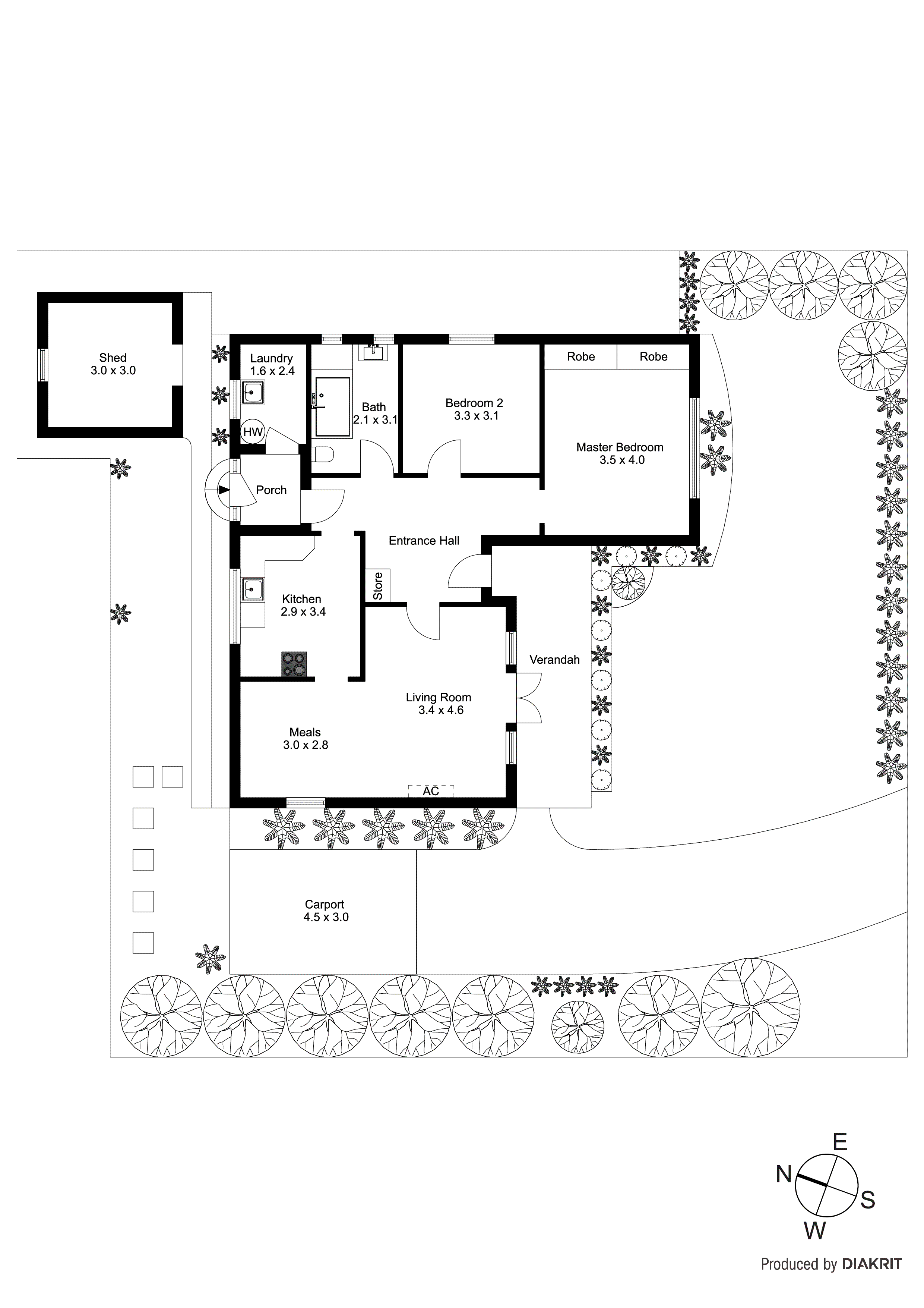 77 Sherwood Avenue, Chelsea VIC 3196 - Floorplan
