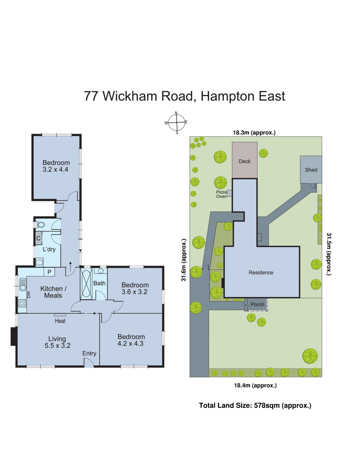 77 Wickham Road, Hampton East VIC 3188 - Floorplan