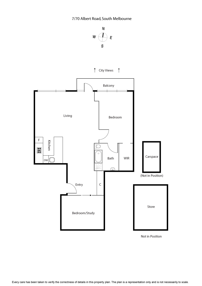 7/70 Albert Road, SOUTH MELBOURNE VIC 3205 - Floorplan