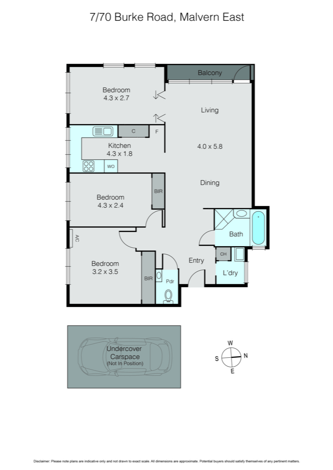 7/70 Burke Road, Malvern East VIC 3145 - Floorplan