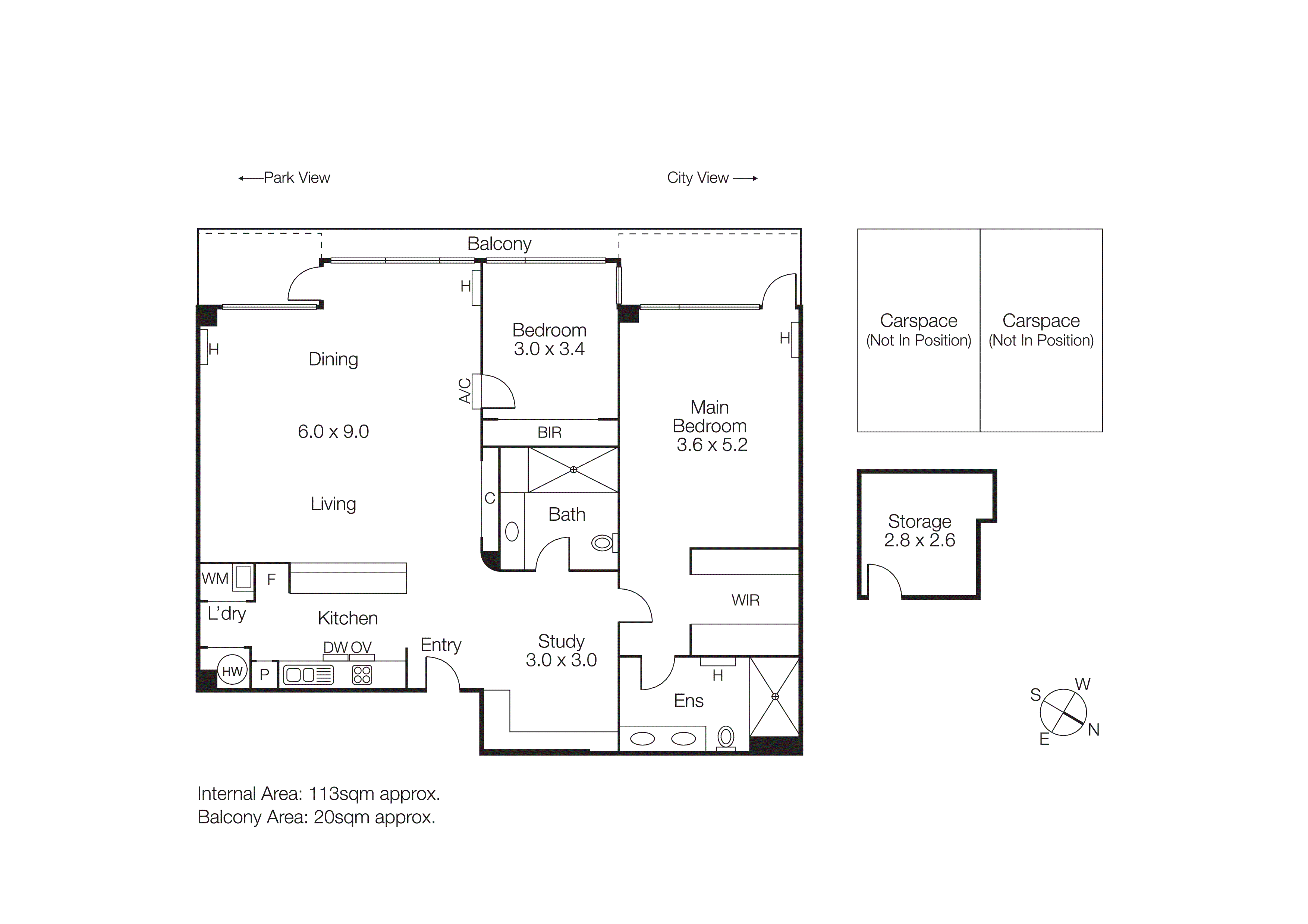 77/1 Sandilands Street, South Melbourne VIC 3205 - Floorplan