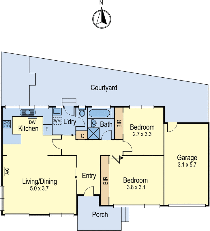 7, 7/35 Parkers Road, Parkdale VIC 3195 - Floorplan