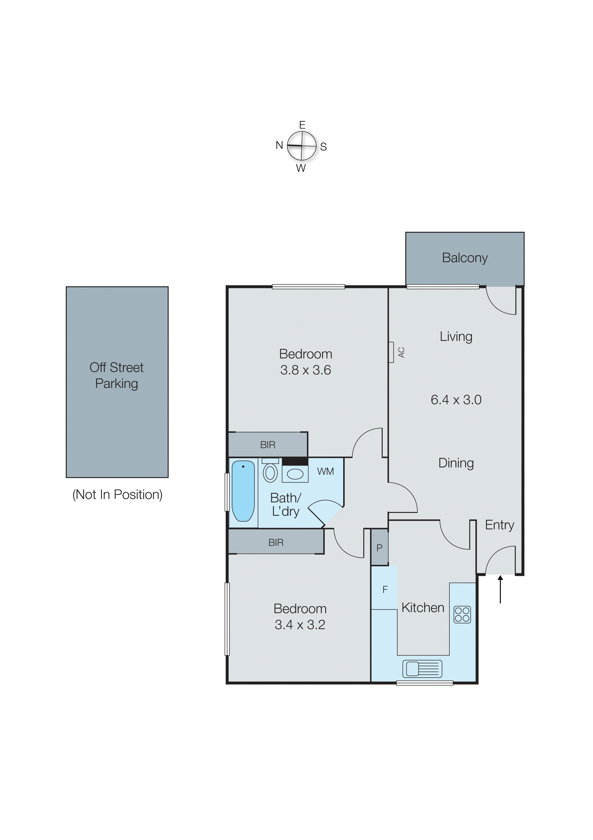 7/74 Bendigo Avenue, Bentleigh VIC 3204 - Floorplan