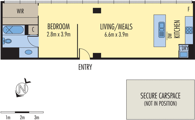 77/604 St Kilda Road, Melbourne VIC 3004 - Floorplan