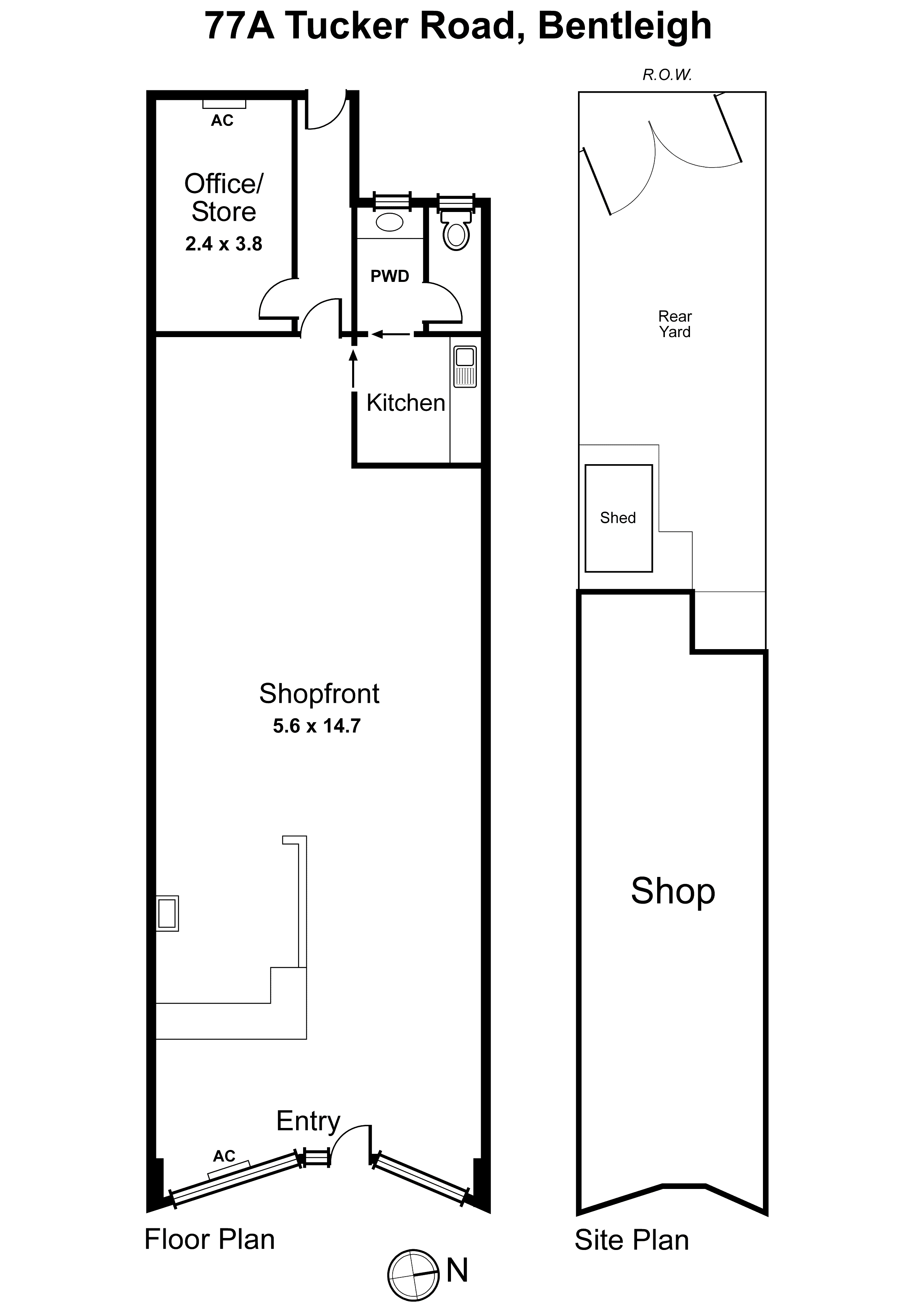 77A Tucker Road, Bentleigh VIC 3204 - Floorplan