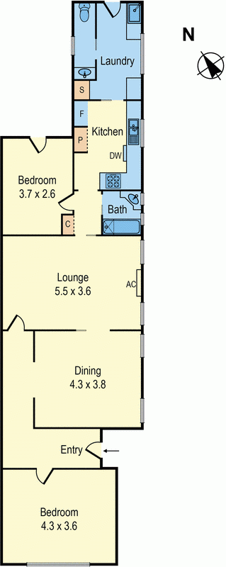 77B Como Parade East, PARKDALE VIC 3195 - Floorplan