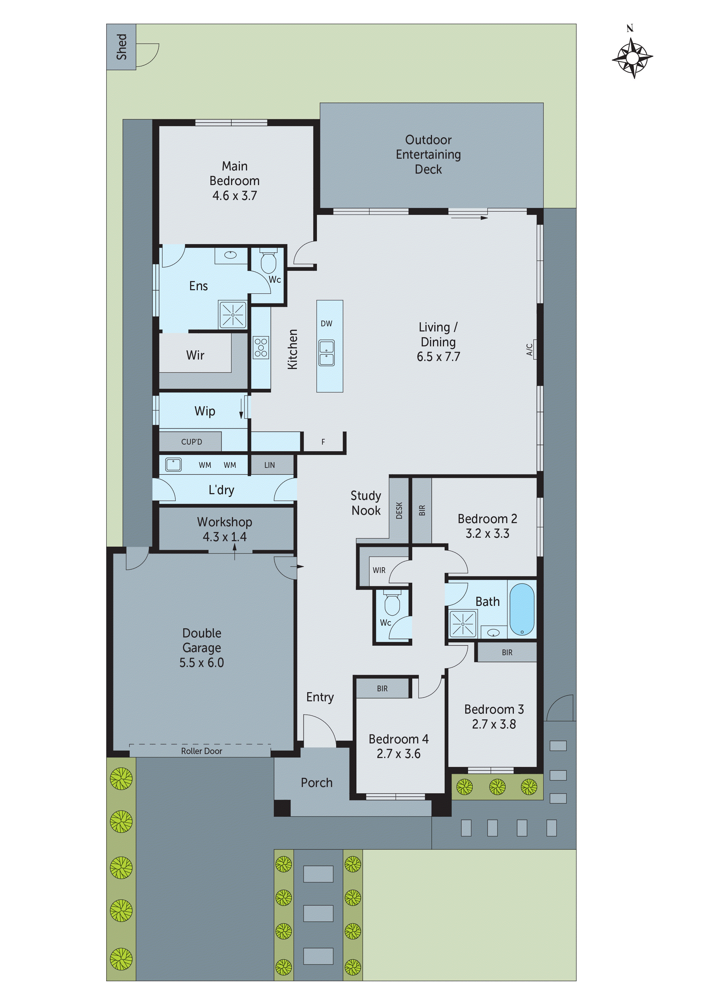 78 Barbra Drive, Charlemont VIC 3217 - Floorplan