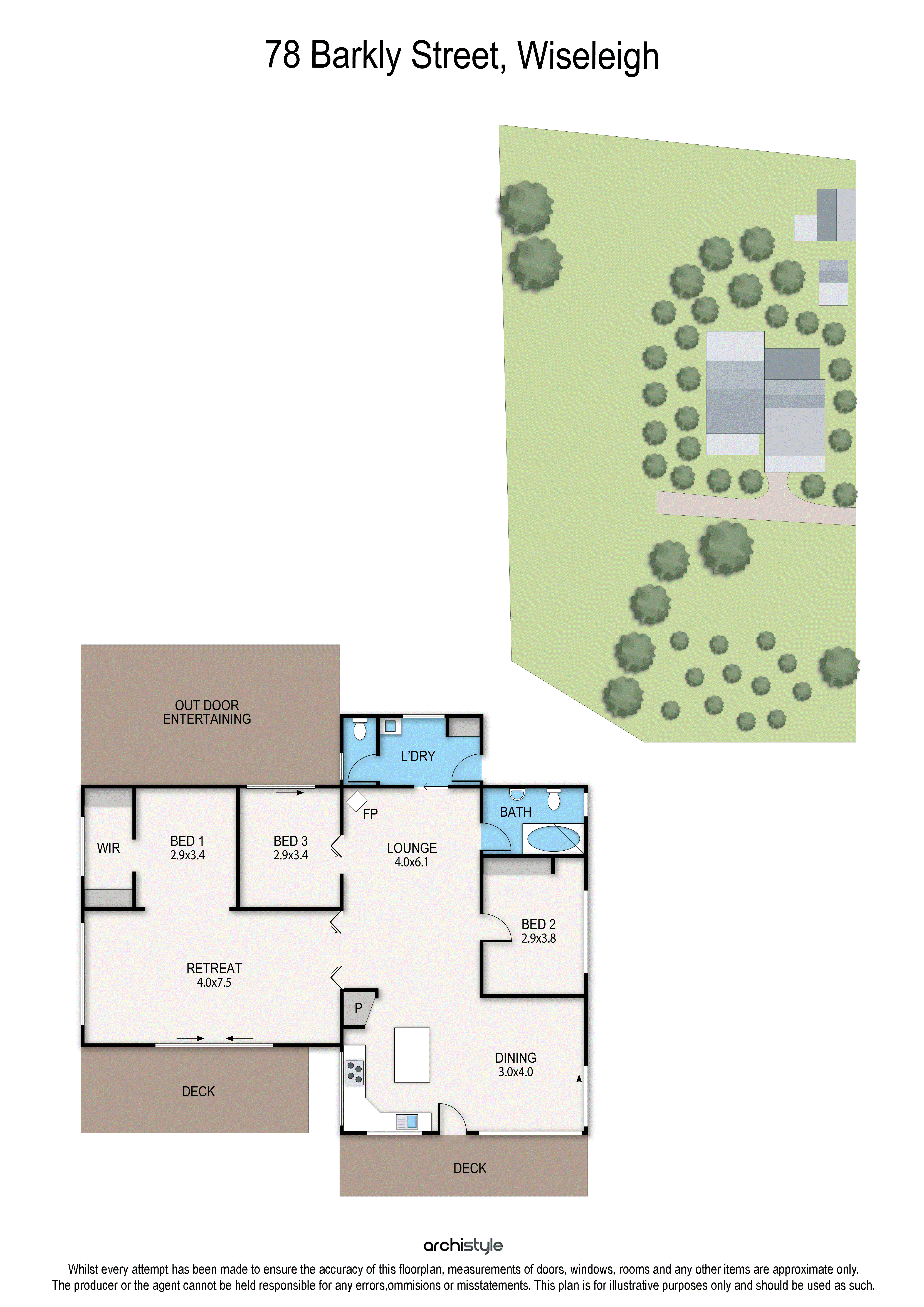 78 Barkly Street, Wiseleigh