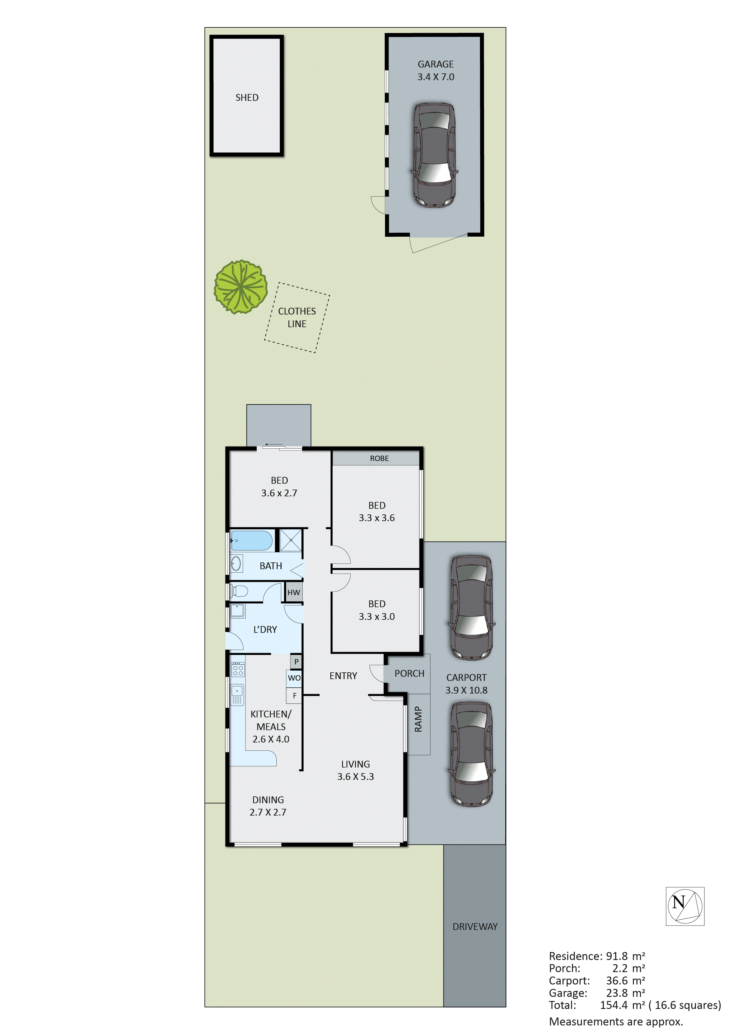 78 Emma Street, Carrum VIC 3197 - Floorplan