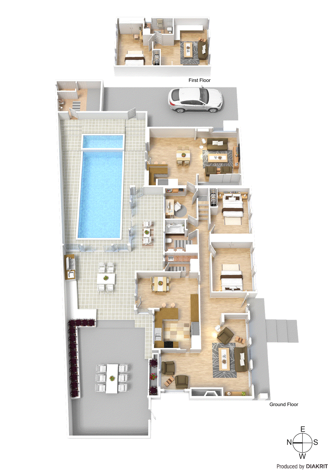 78 Huxley Avenue, Mulgrave VIC 3170 - Floorplan