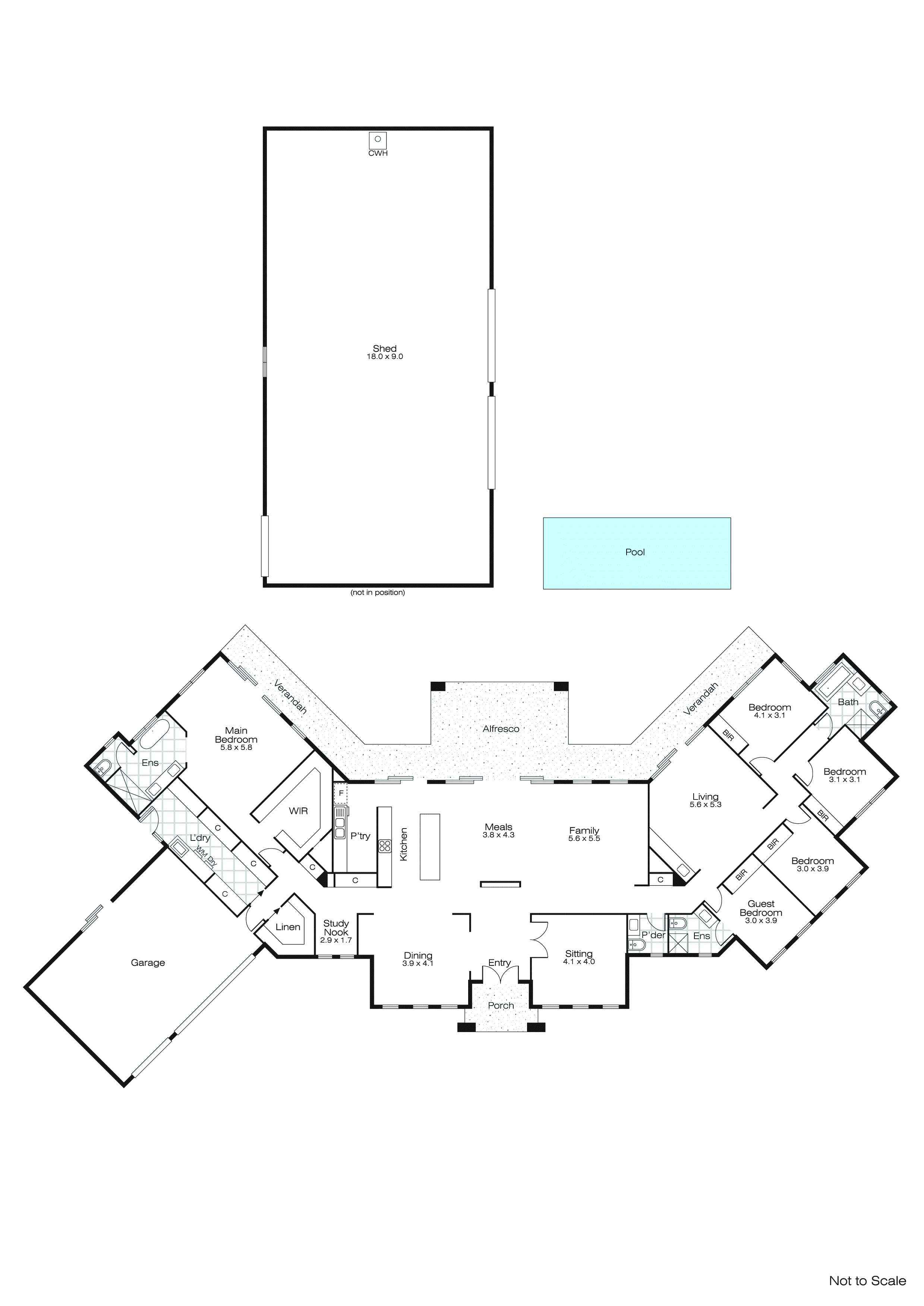 78 Ibis Gardens Court, Cardigan VIC 3352 - Floorplan