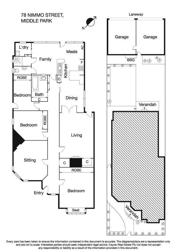 78 Nimmo Street, MIDDLE PARK VIC 3206 - Floorplan