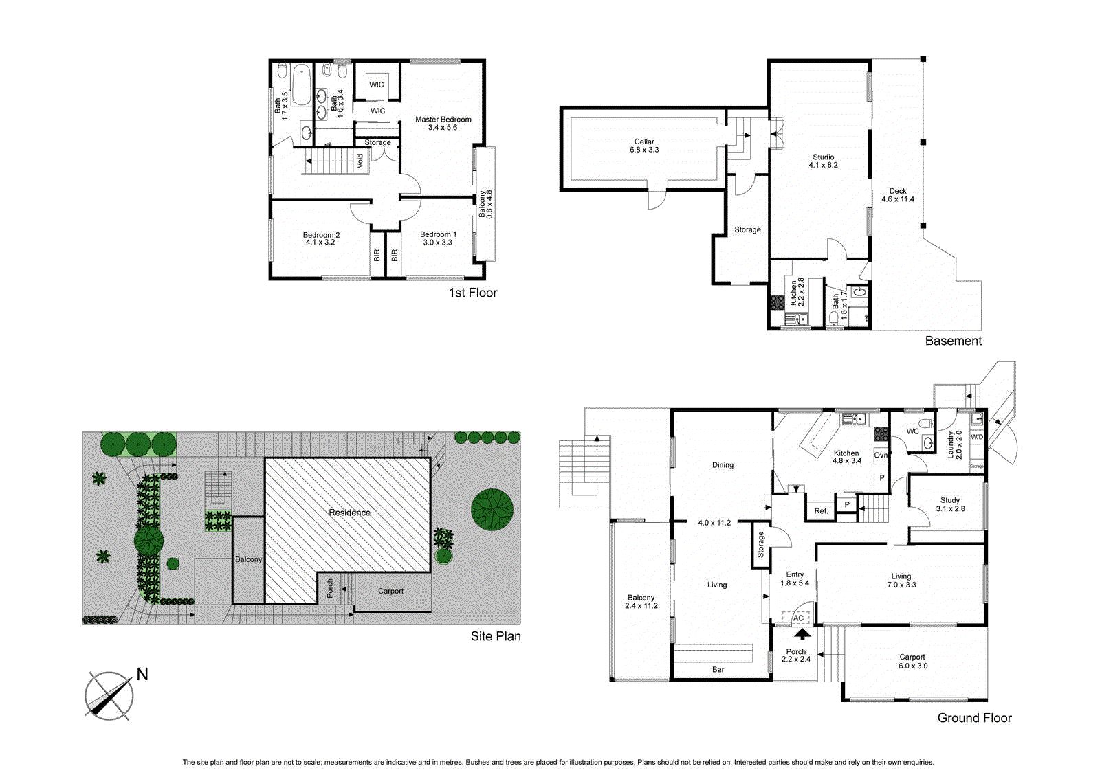 78 Oakpark Drive, Chadstone VIC 3148 - Floorplan