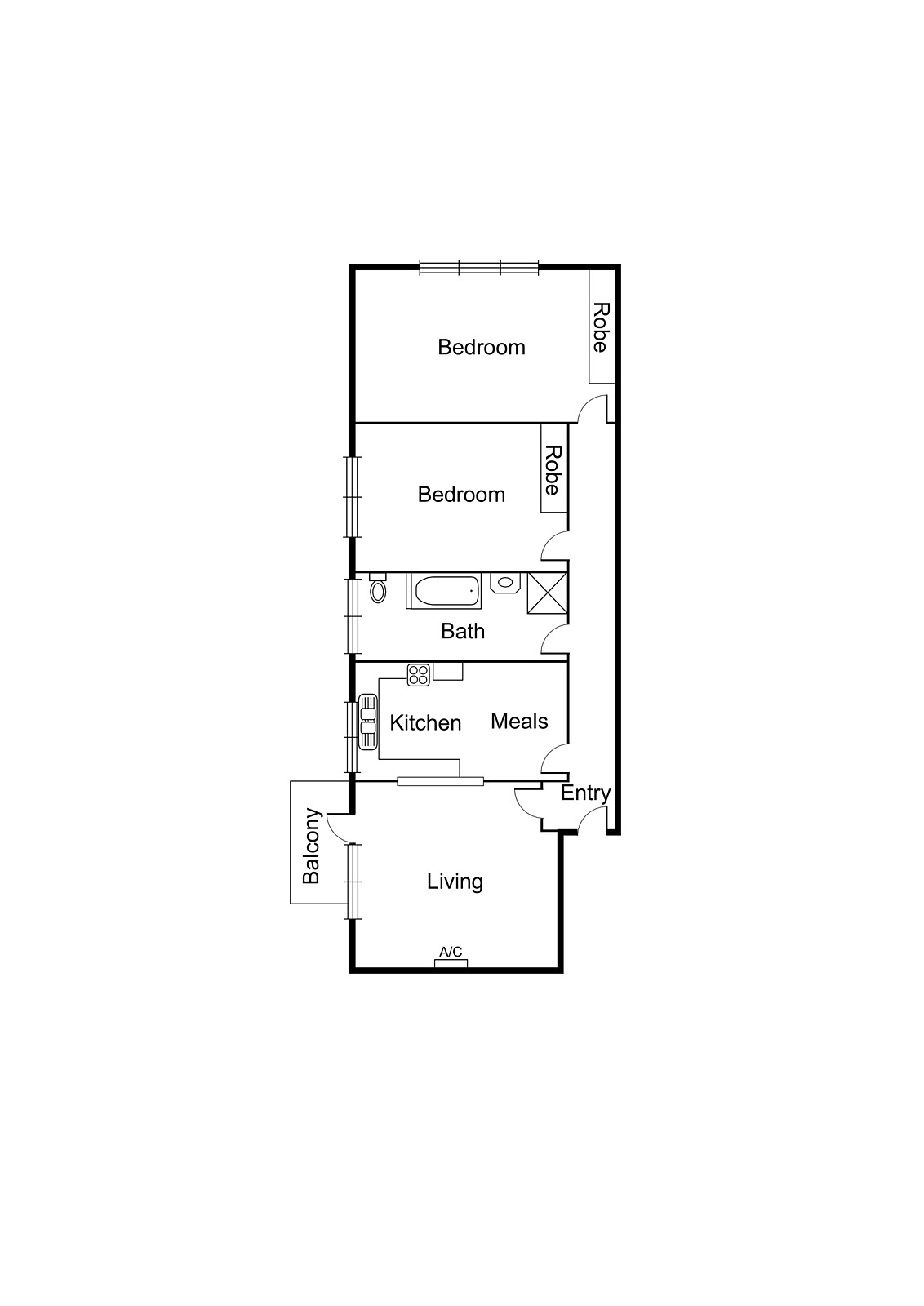 7/8 Ormond Road, Ormond VIC 3204 - Floorplan
