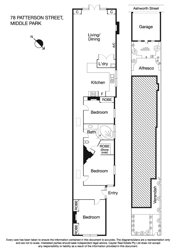 78 Patterson Street, MIDDLE PARK VIC 3206 - Floorplan