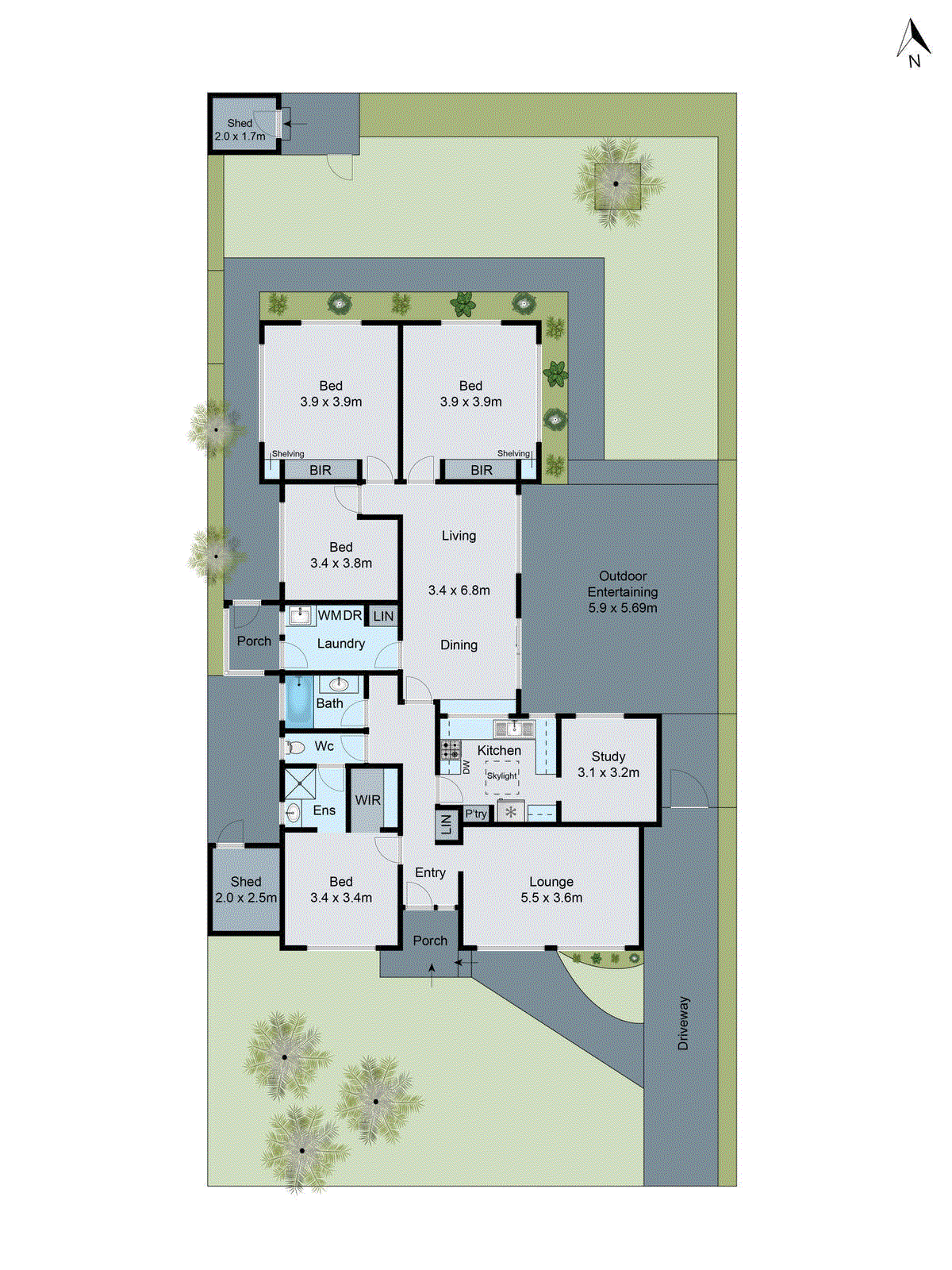 78 Pioneer Road, Grovedale VIC 3216 - Floorplan