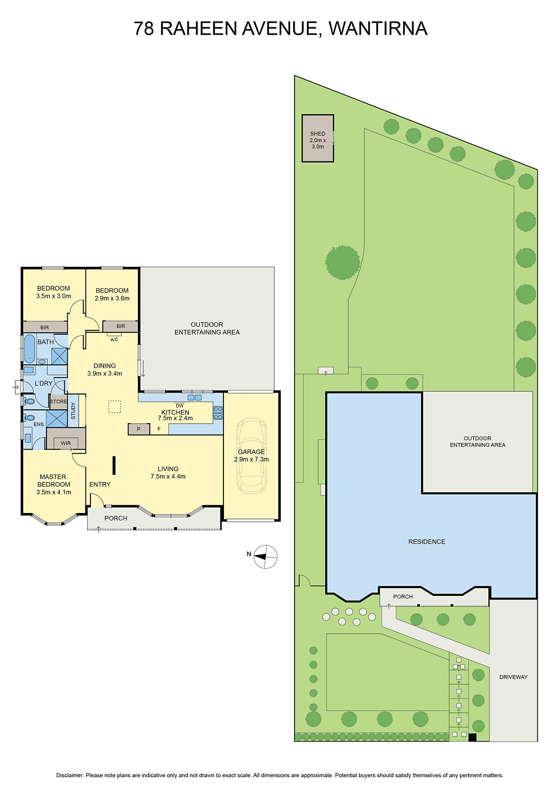 78 Raheen Avenue, Wantirna VIC 3152 - Floorplan