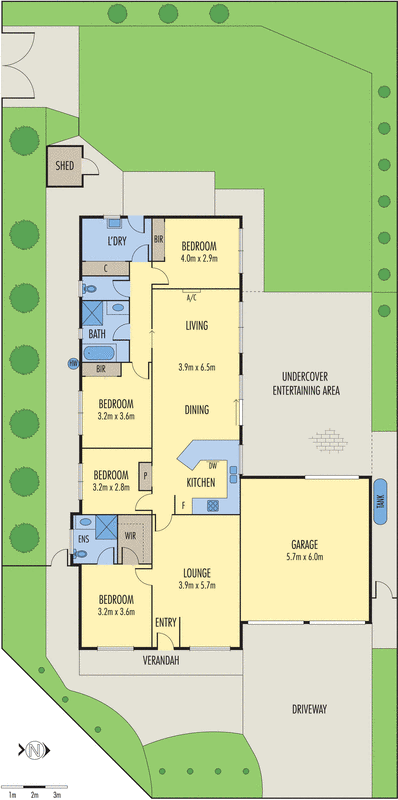 78 Rossack Drive, Waurn Ponds VIC 3216 - Floorplan