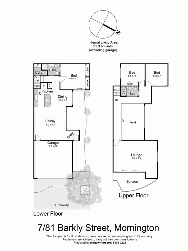 7/81 Barkly Street, MORNINGTON VIC 3931 - Floorplan