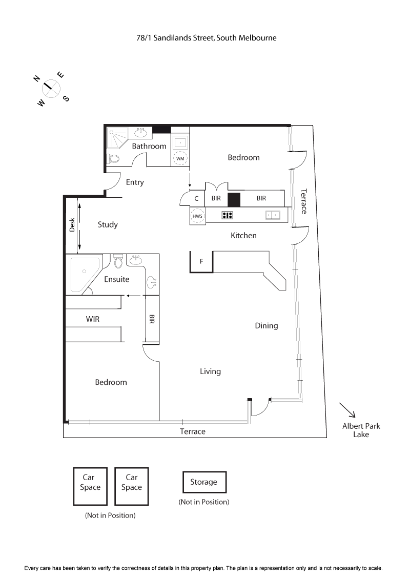 78/1 Sandilands Street, SOUTH MELBOURNE VIC 3205 - Floorplan