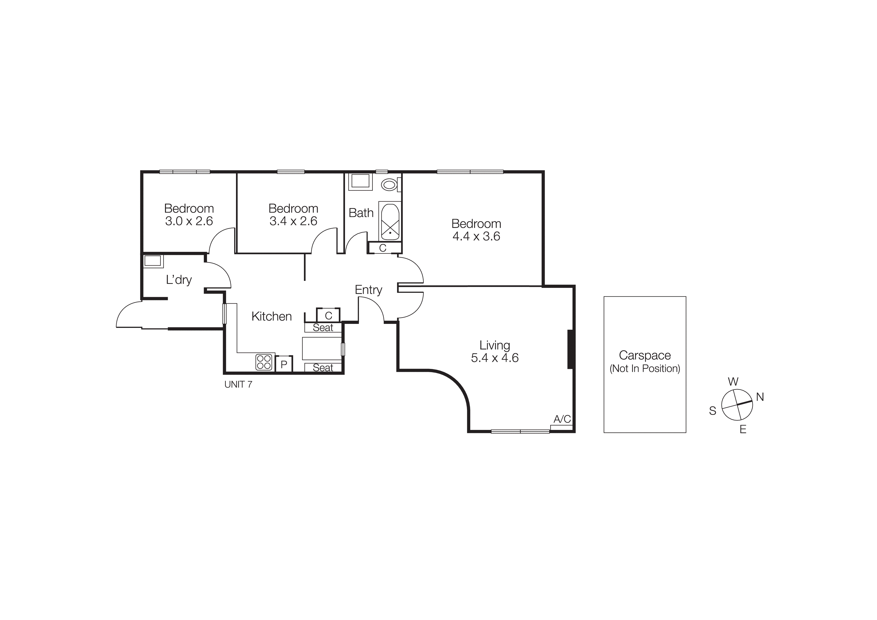 7/83 Park Street, St Kilda West VIC 3182 - Floorplan