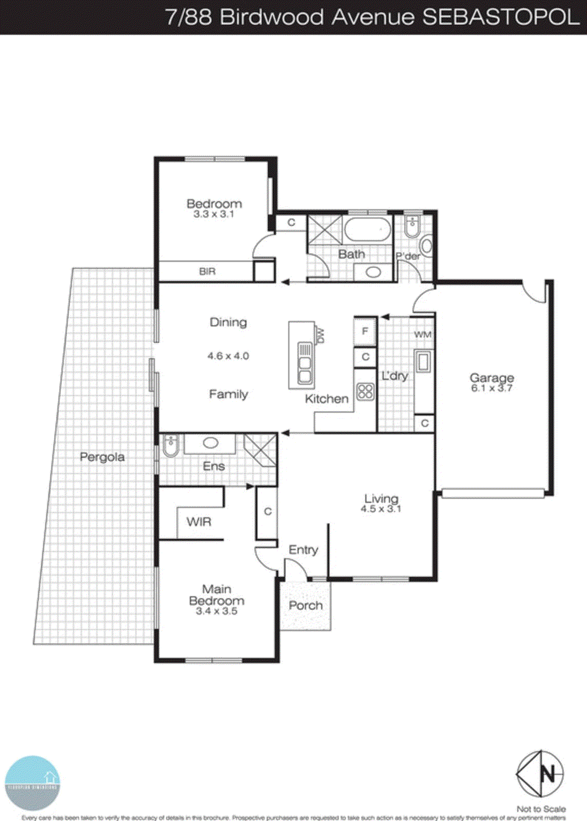 7/88 Birdwood Avenue, Sebastopol VIC 3356 - Floorplan