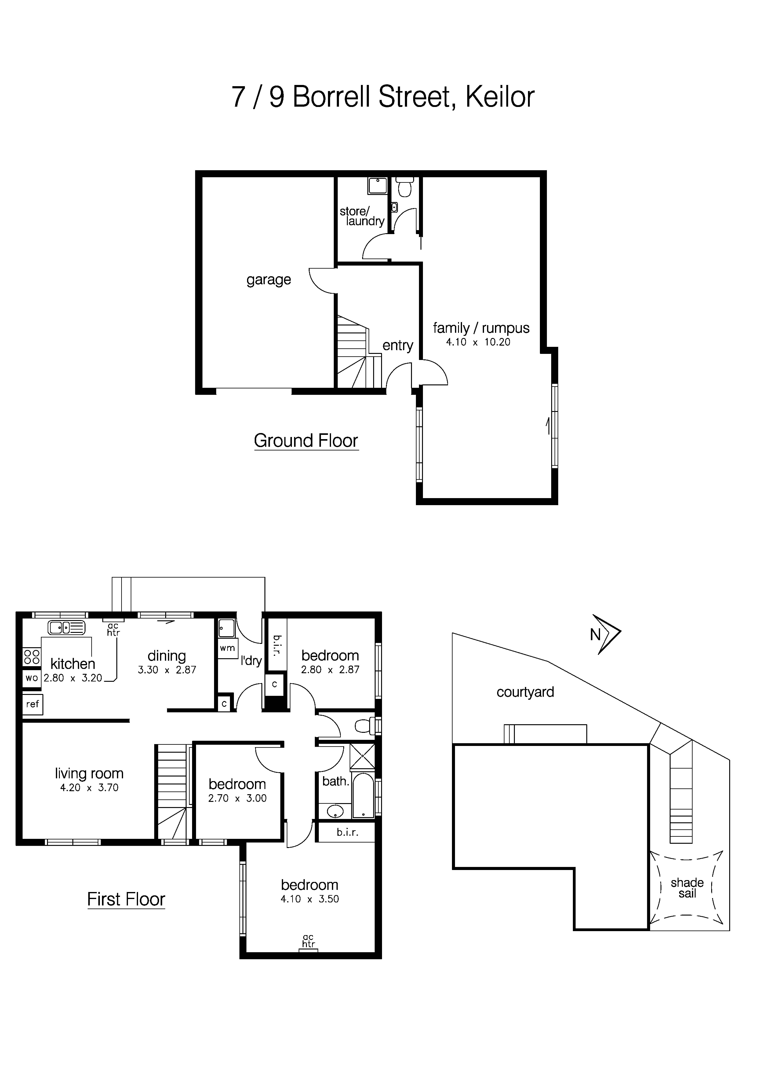 7/9 Borrell Street, KEILOR VIC 3036 - Floorplan