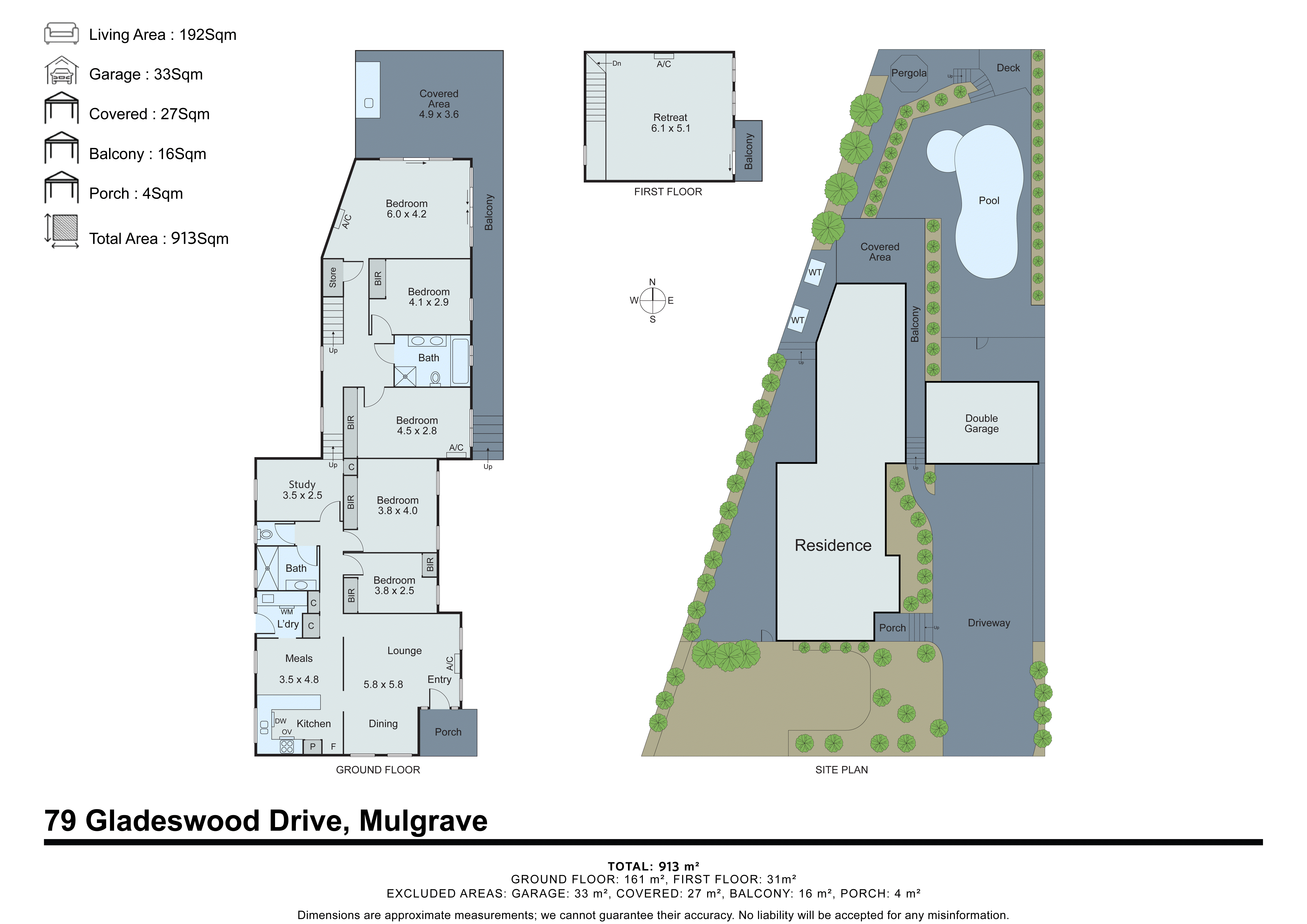 79 Gladeswood Drive, Mulgrave VIC 3170 - Floorplan