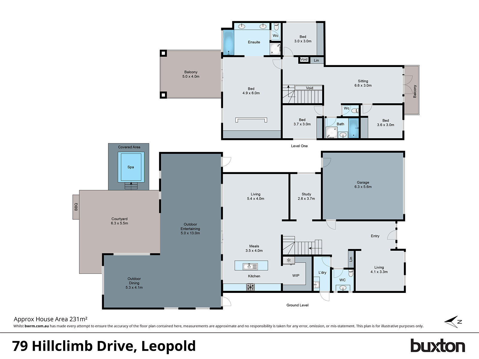 79 Hillclimb Drive, Leopold VIC 3224 - Floorplan