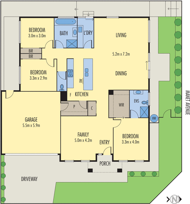 79 Pethajohn Parade, Grovedale VIC 3216 - Floorplan