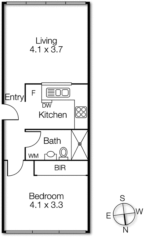 7/9 The Avenue, Windsor VIC 3181 - Floorplan