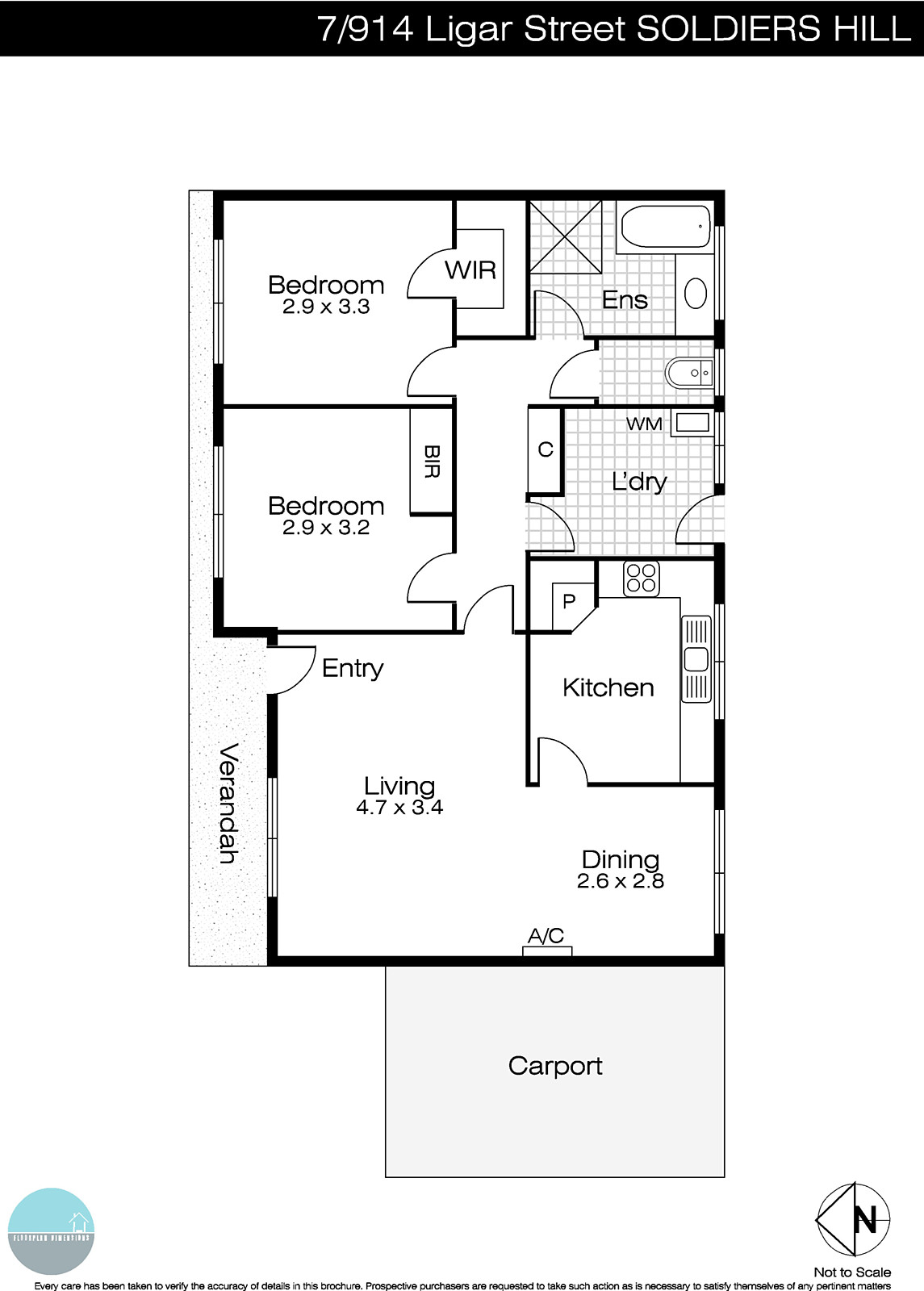 7/914 Ligar Street, Ballarat North VIC 3350 - Floorplan