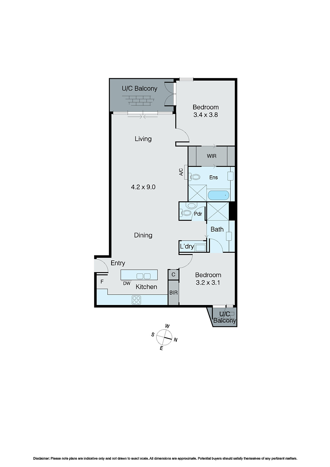7/96 Mercer Street, Geelong VIC 3220 - Floorplan