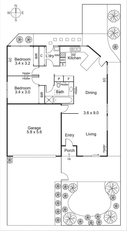 7A Arkaringa Crescent, Black Rock VIC 3193 - Floorplan