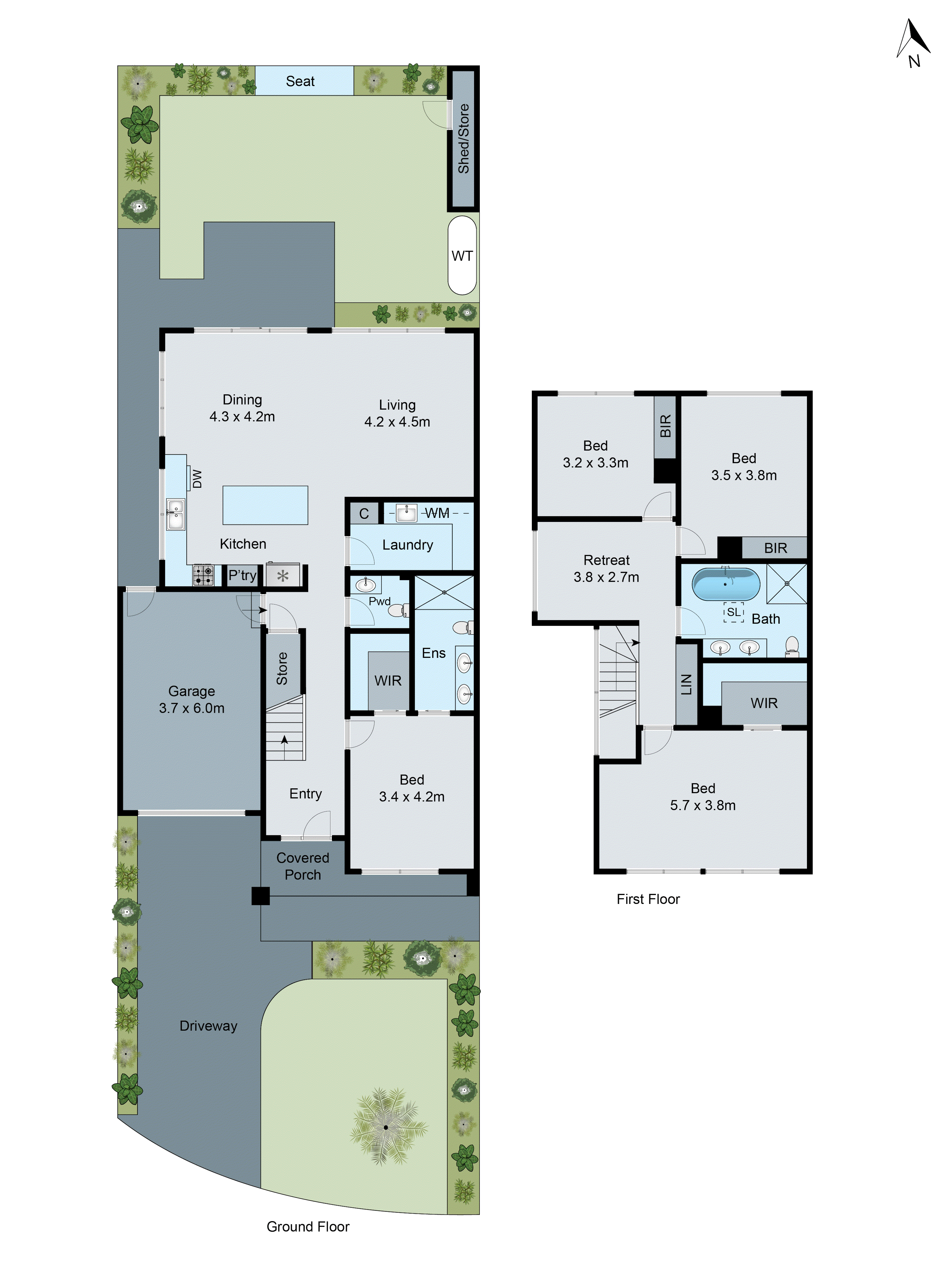 7A Bronwyn Court, Clayton South VIC 3169 - Floorplan