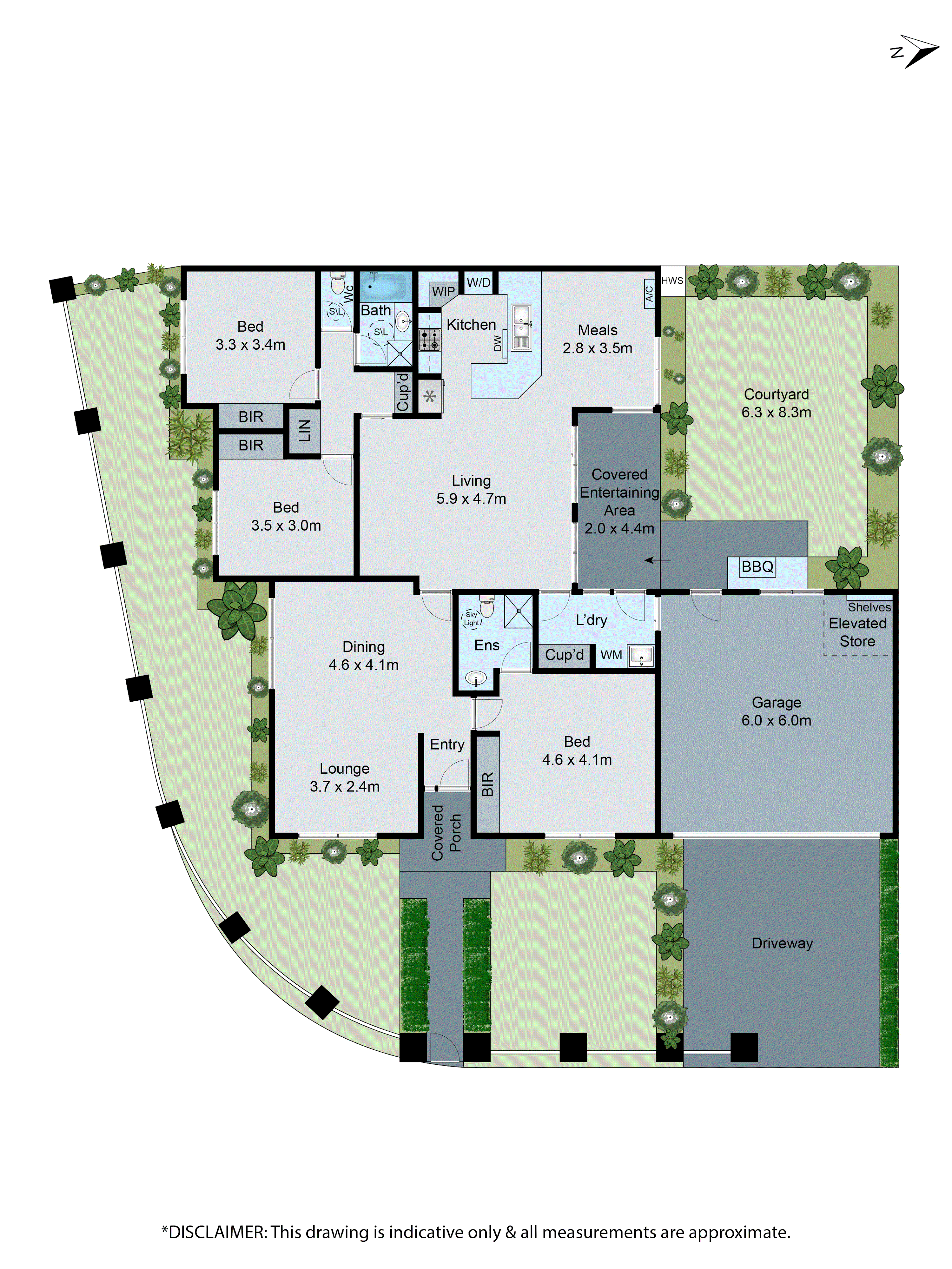 7A Woodstock Road, Mount Waverley VIC 3149 - Floorplan