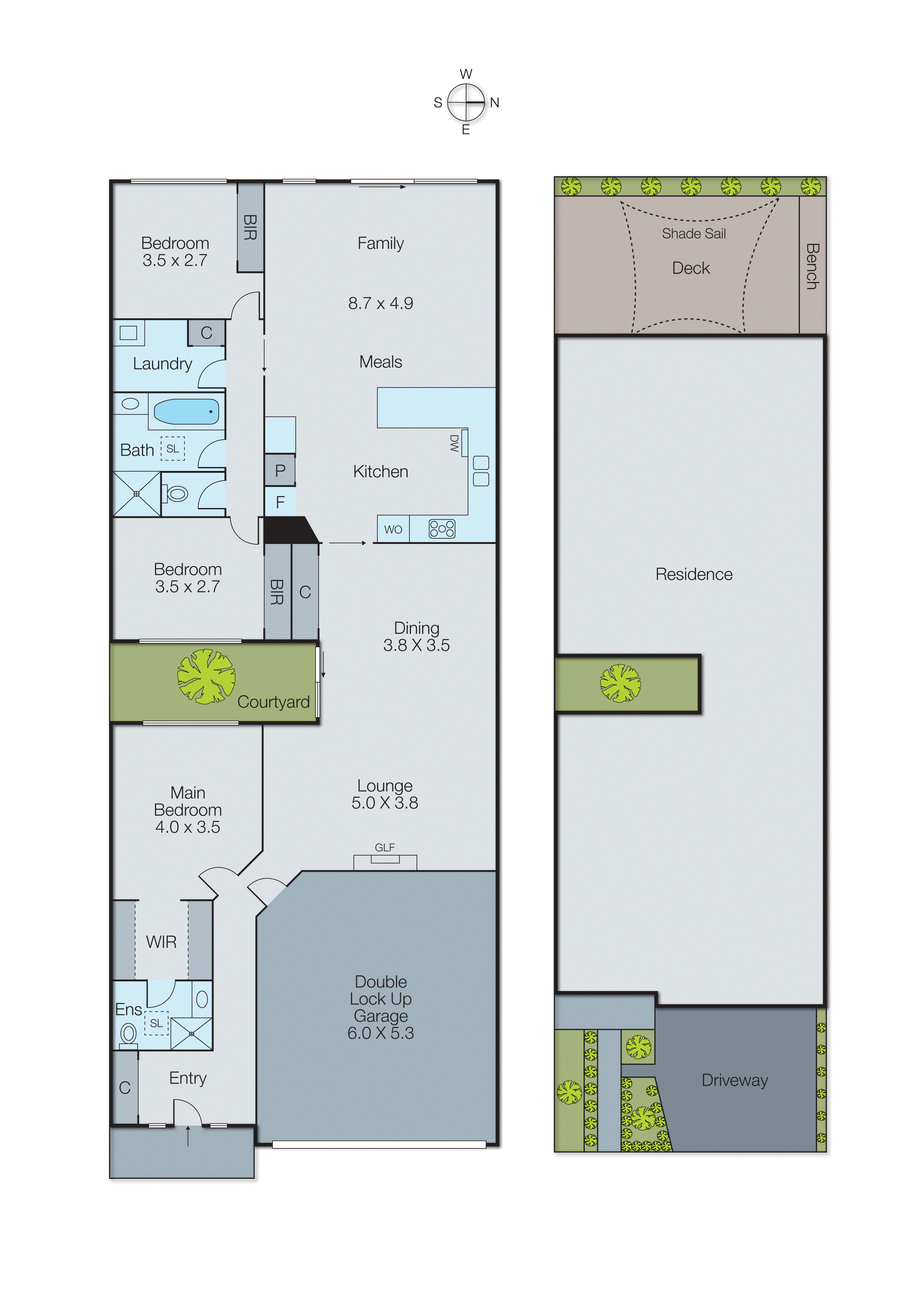 7b Clyve Avenue, Mentone VIC 3194 - Floorplan