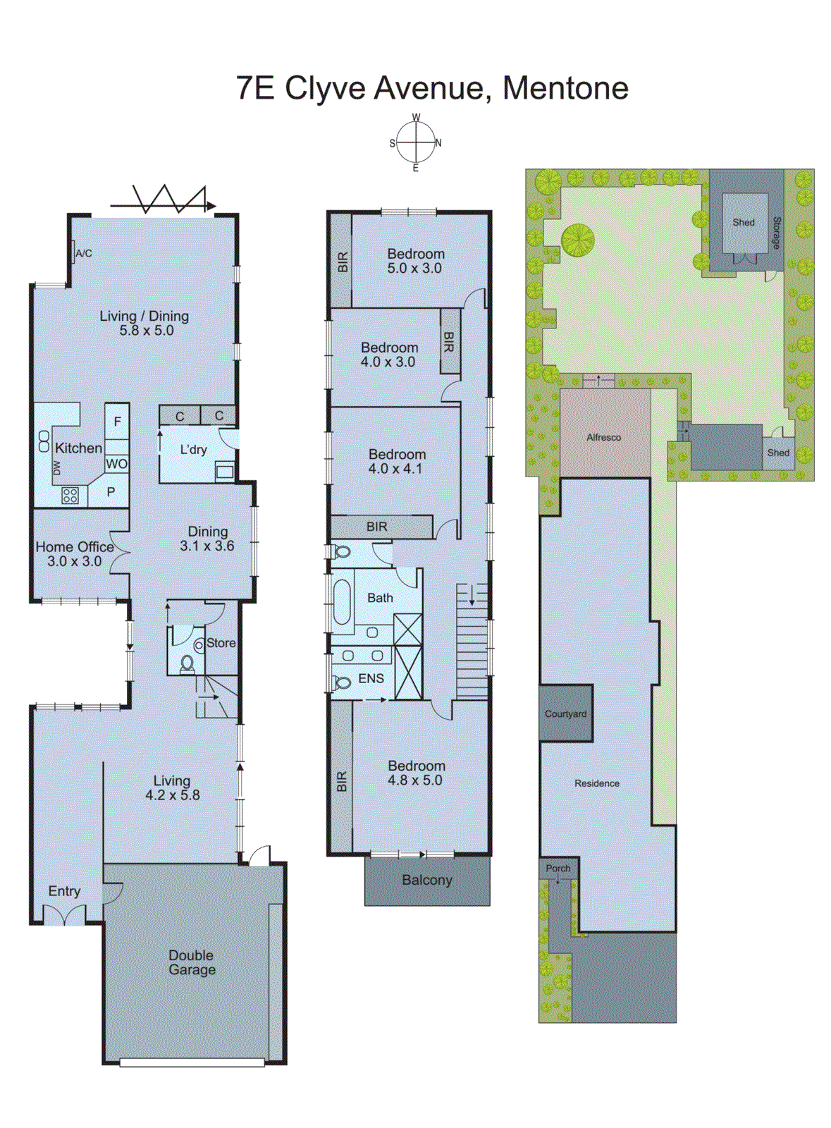 7E Clyve Avenue, Mentone VIC 3194 - Floorplan