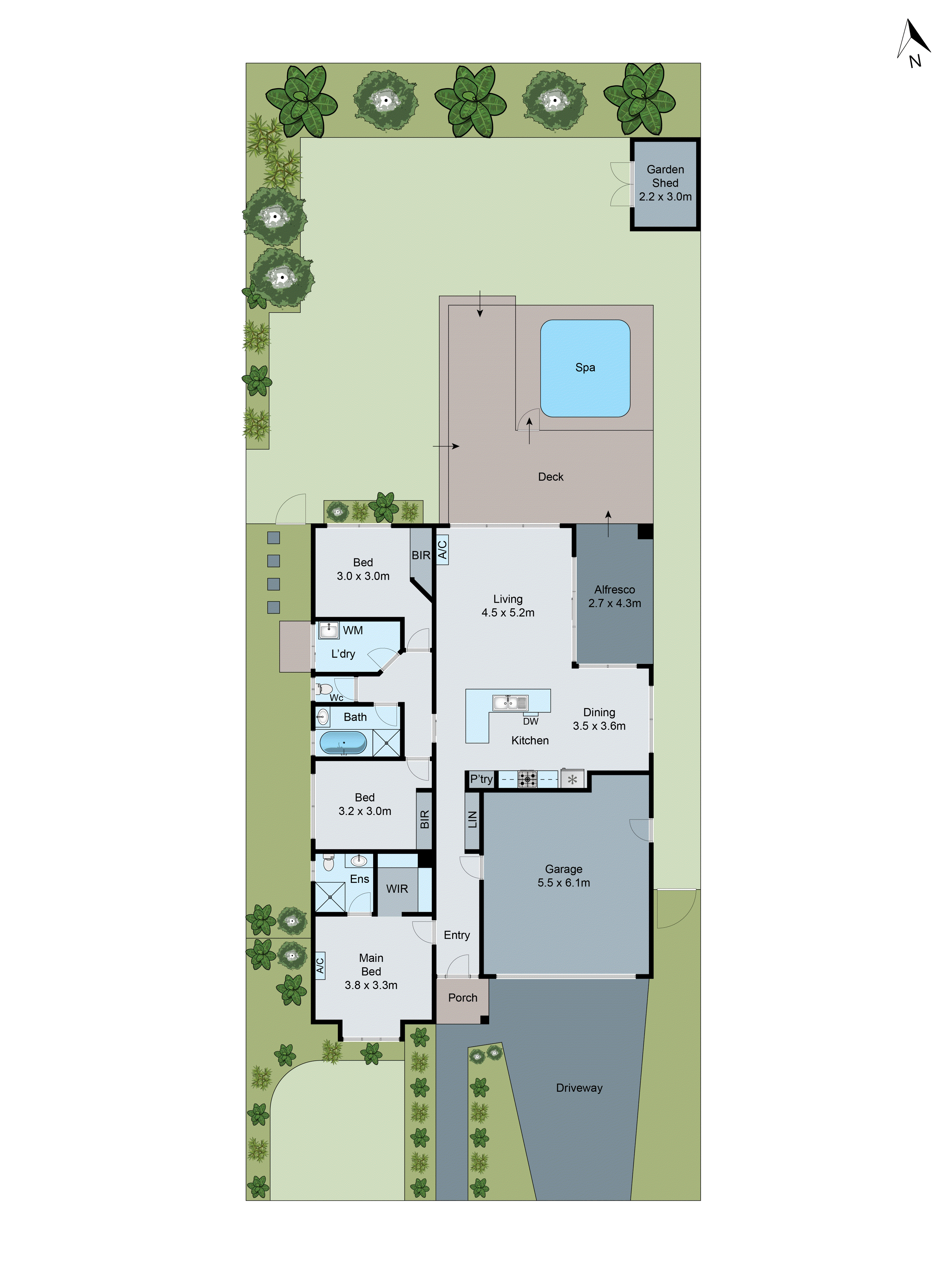 8 Alan Street, Grovedale VIC 3216 - Floorplan