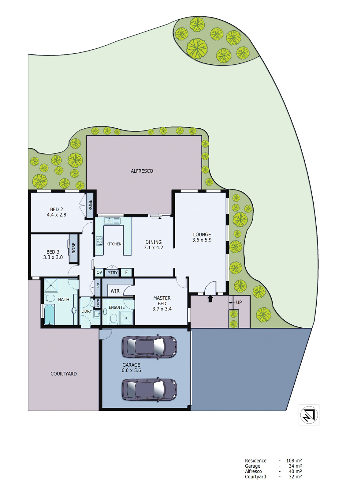 8 Albert Place, Dingley Village VIC 3172 - Floorplan