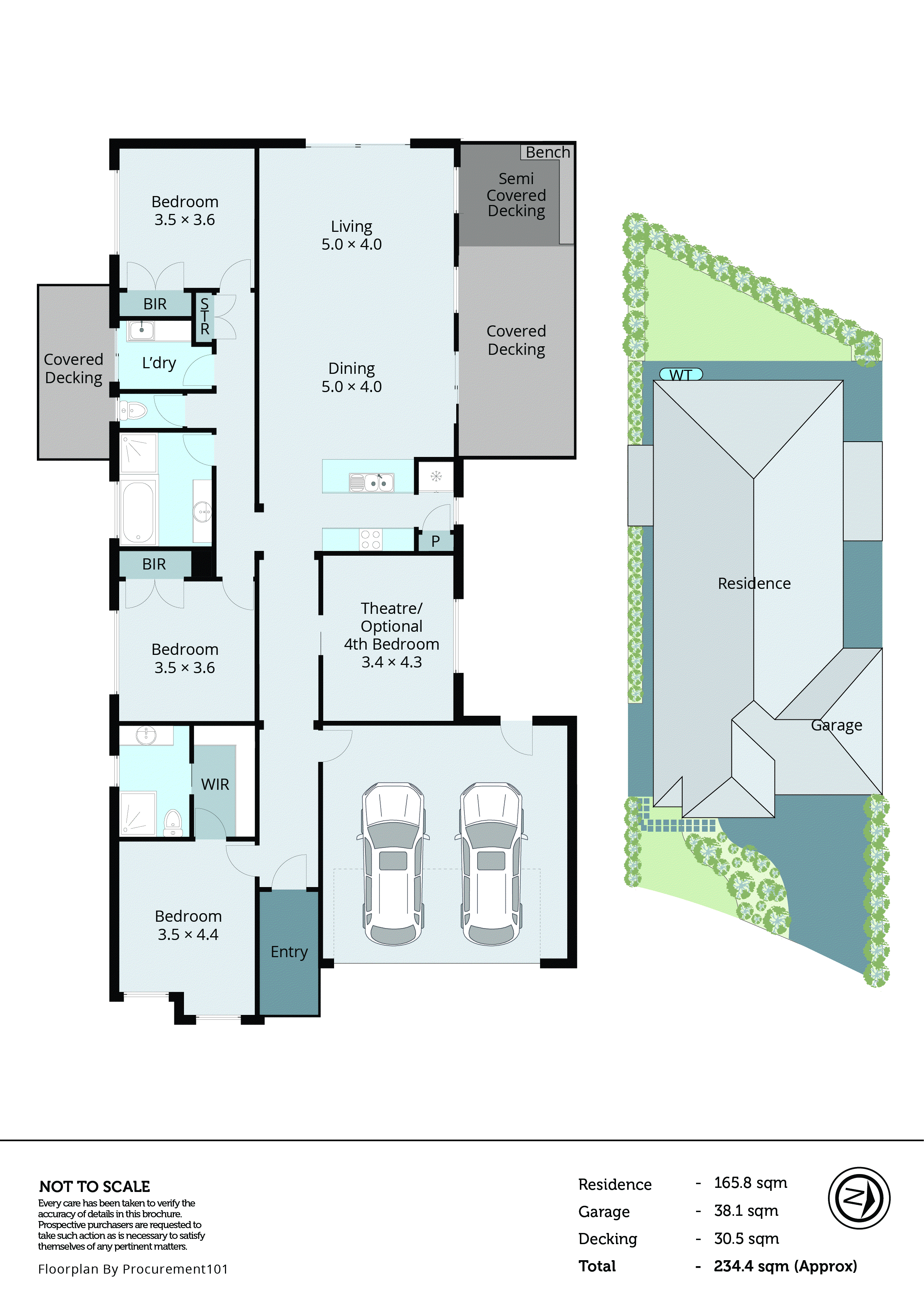 8 Allington Avenue, Keysborough VIC 3173 - Floorplan