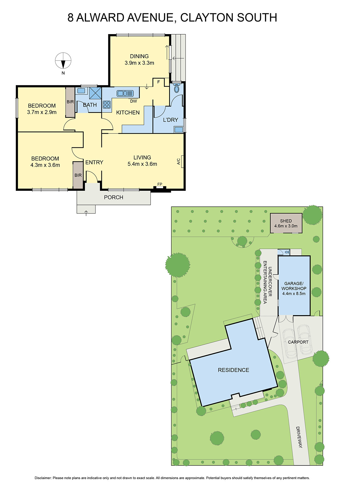 8 Alward Avenue, Clayton South VIC 3169 - Floorplan