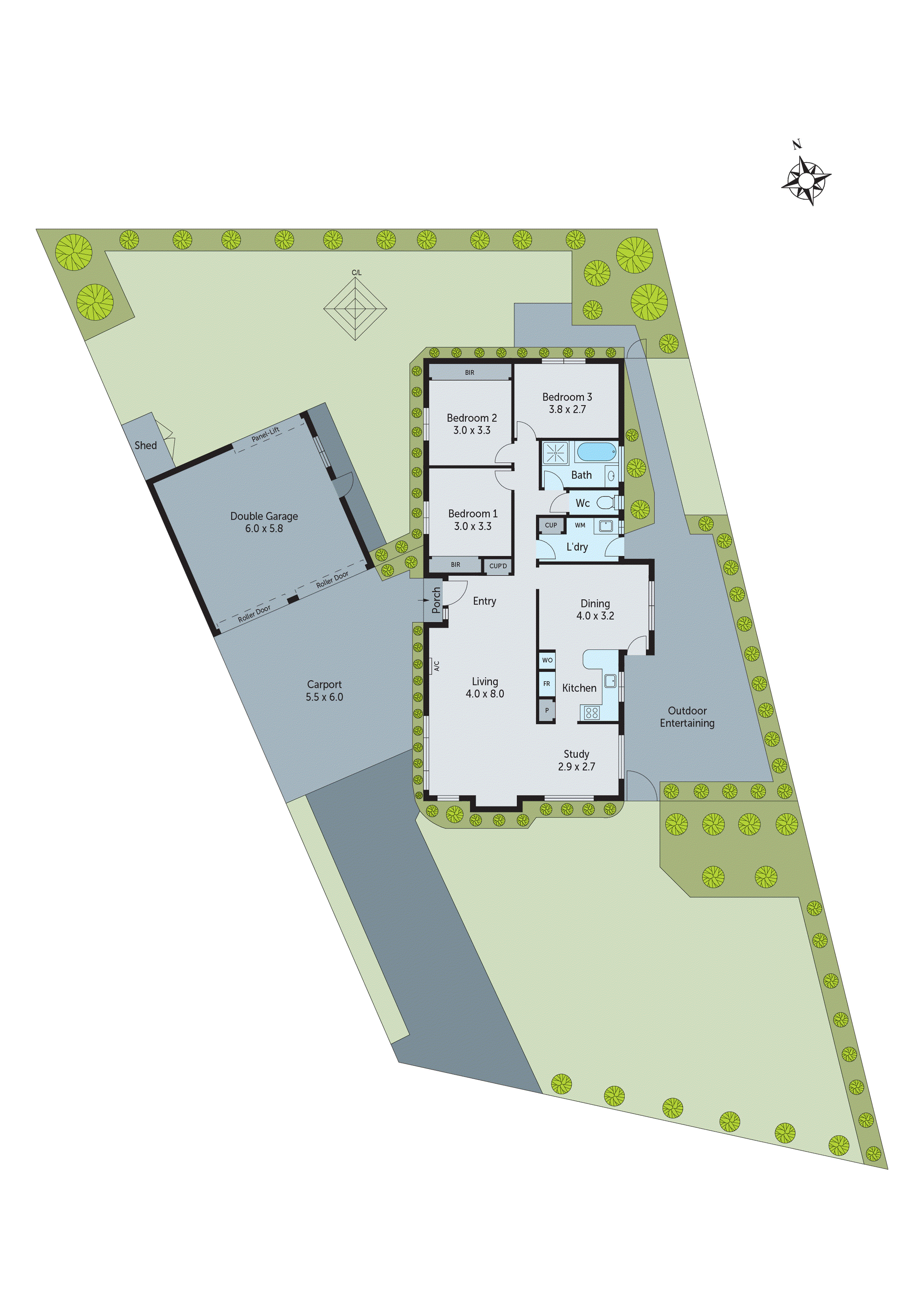 8 Amaroo Court, Clifton Springs VIC 3222 - Floorplan