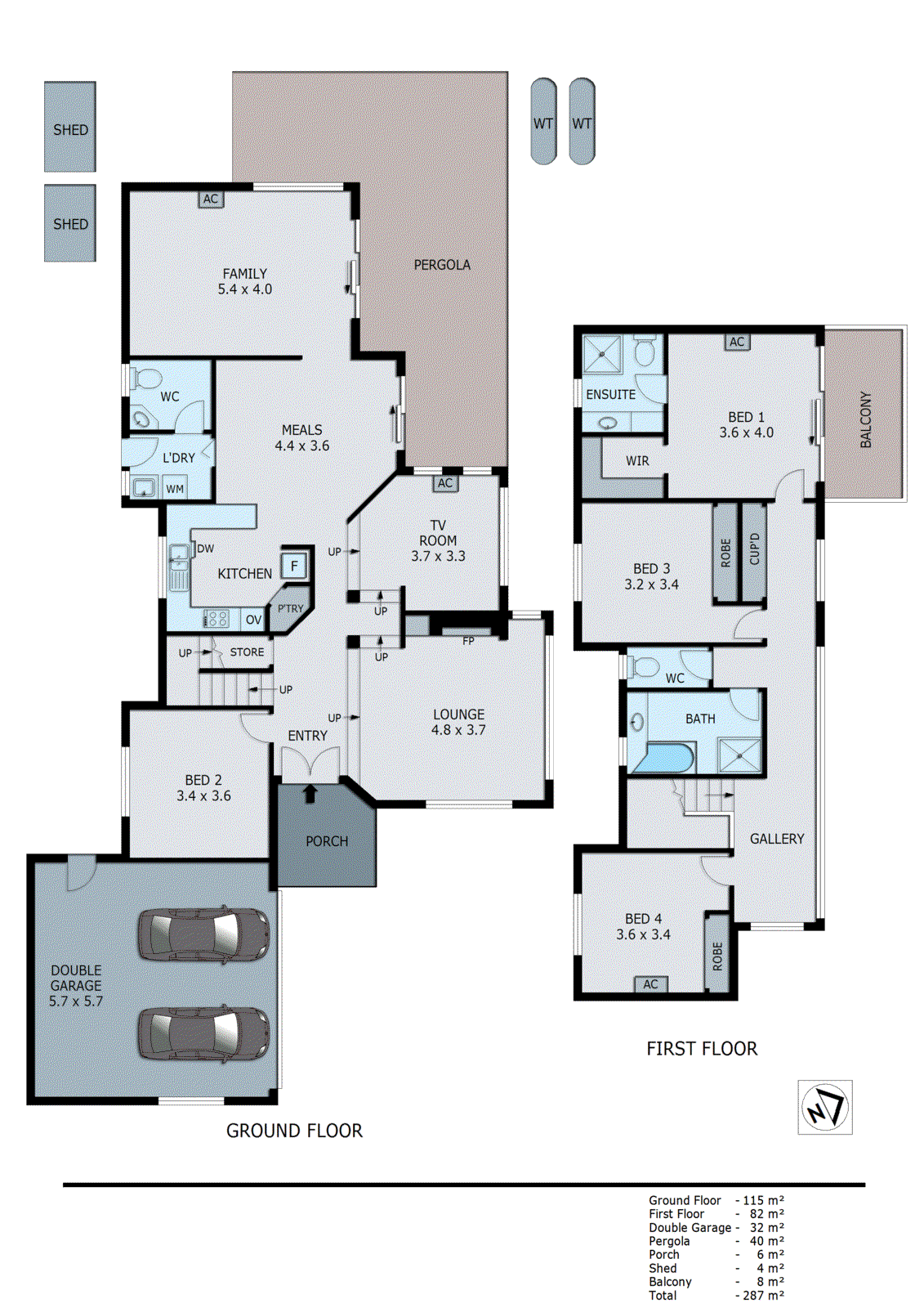8 Amott Court, Aspendale Gardens VIC 3195 - Floorplan