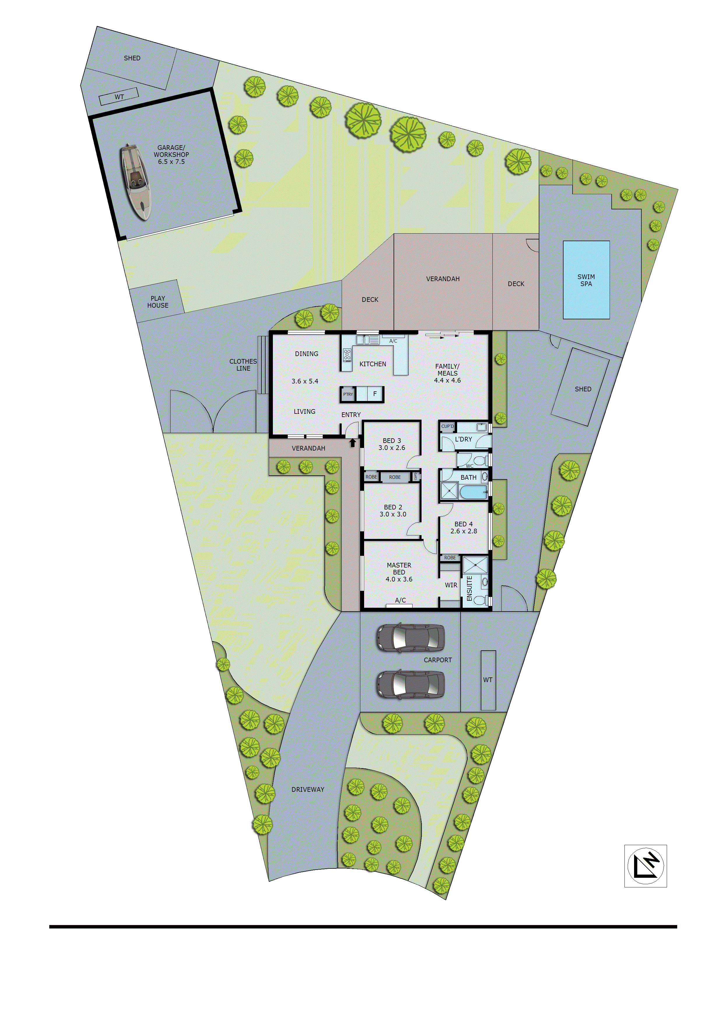 8 Arlunya Court, Aspendale Gardens VIC 3195 - Floorplan