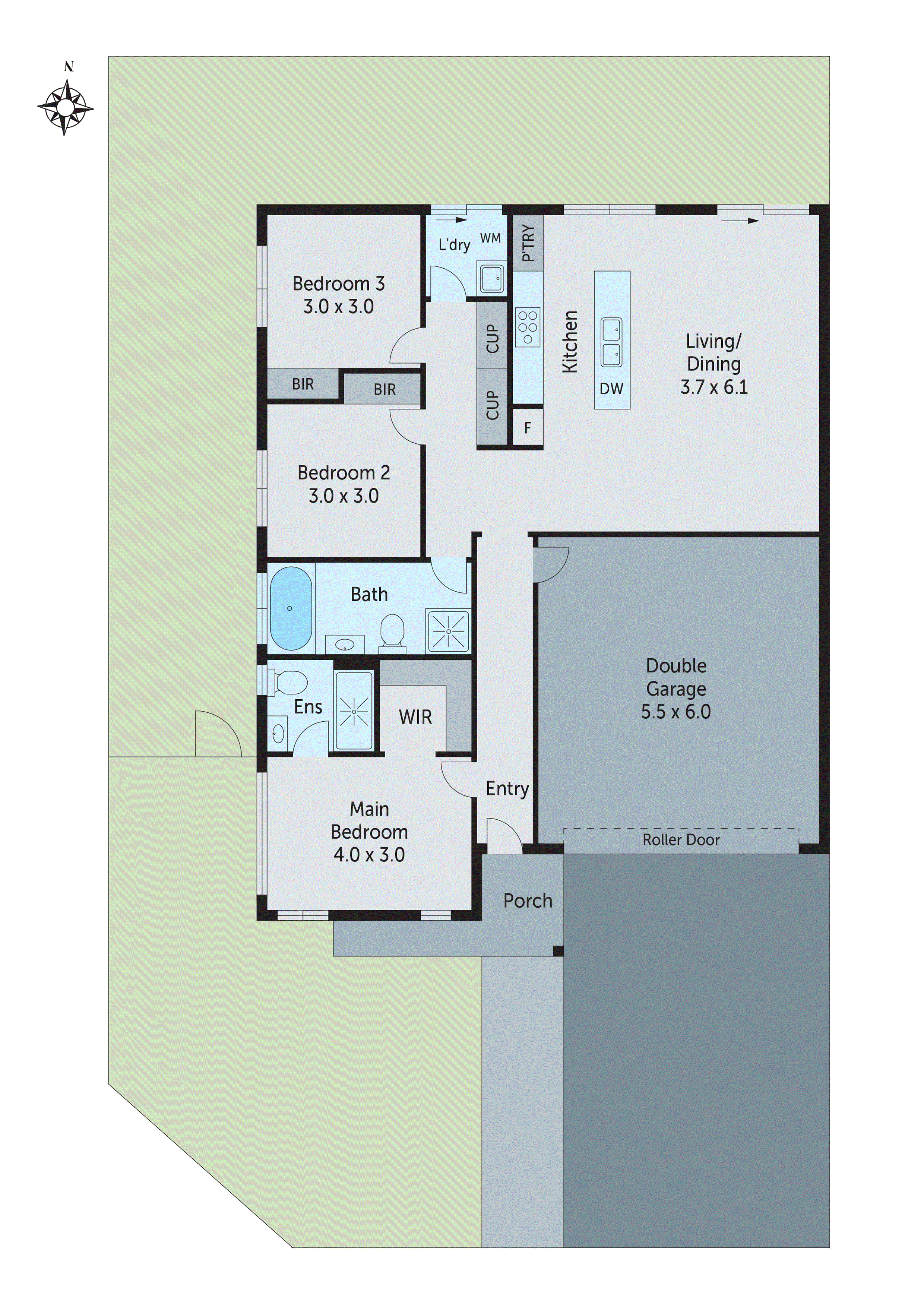 8 Arnold Circuit, Charlemont VIC 3217 - Floorplan