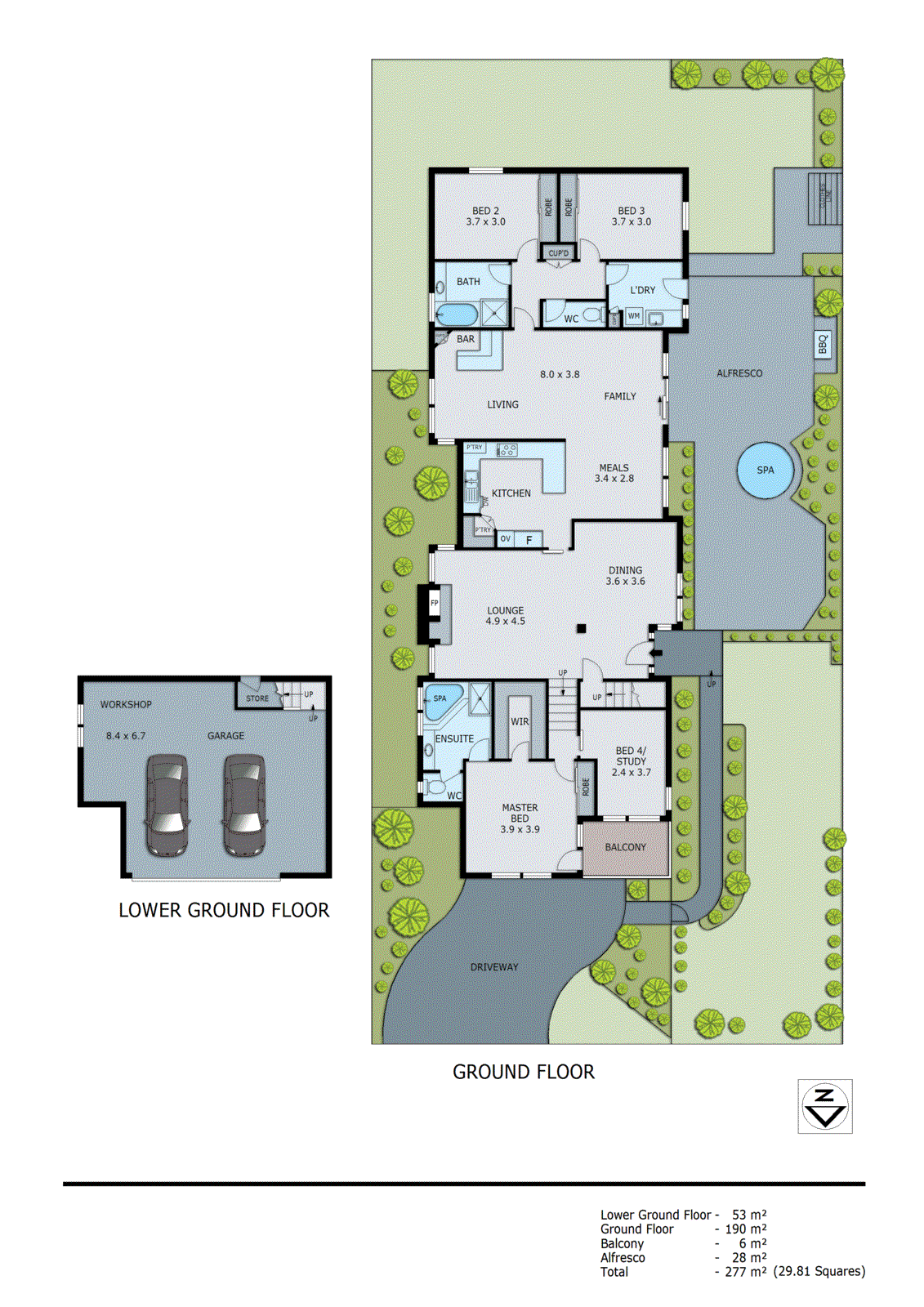 8 Australis Court, Dingley Village VIC 3172 - Floorplan