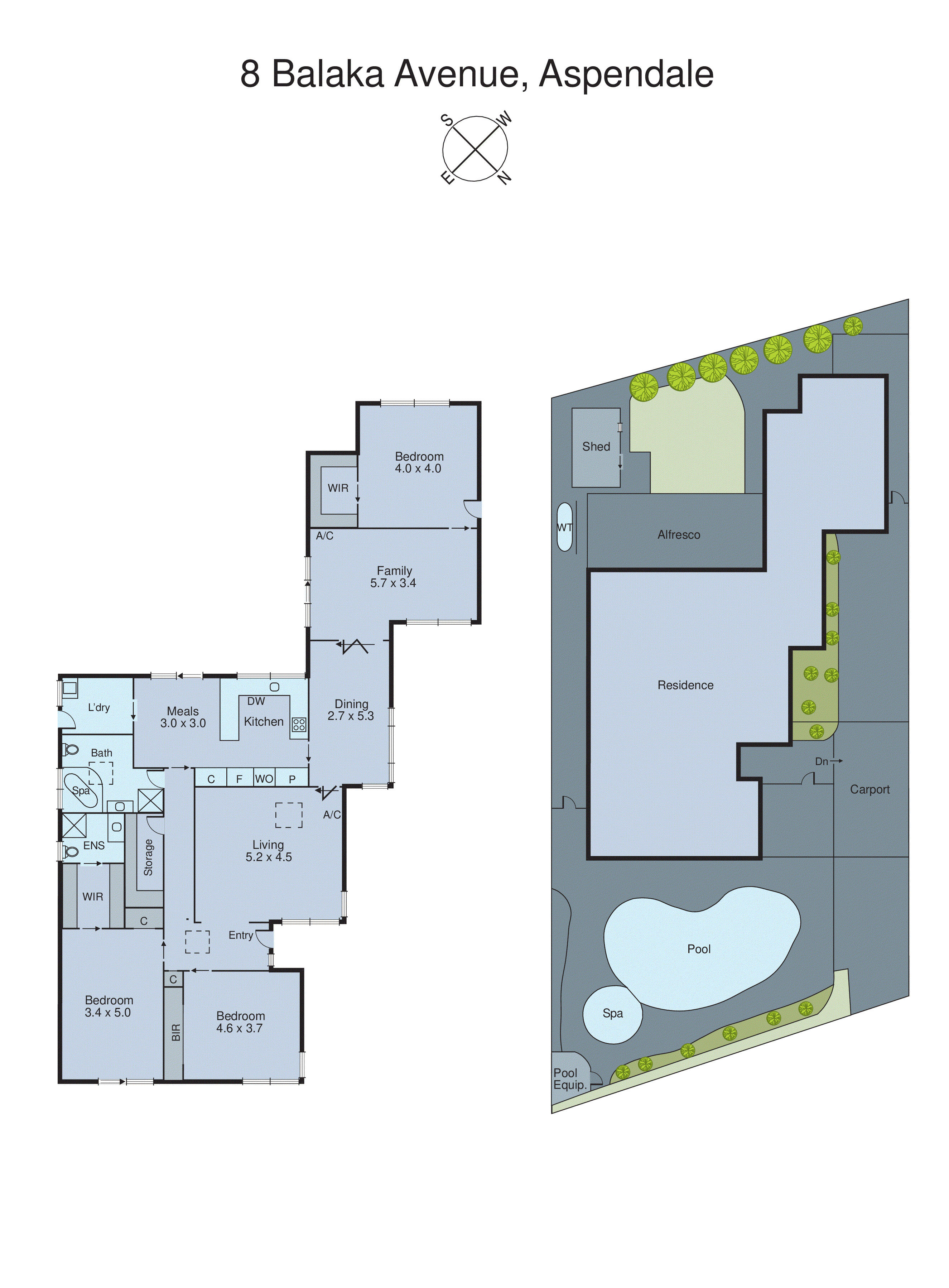 8 Balaka Avenue, Aspendale VIC 3195 - Floorplan