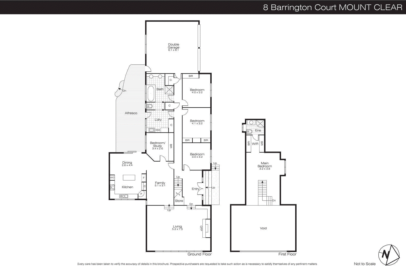 8 Barrington Court, Mount Clear VIC 3350 - Floorplan